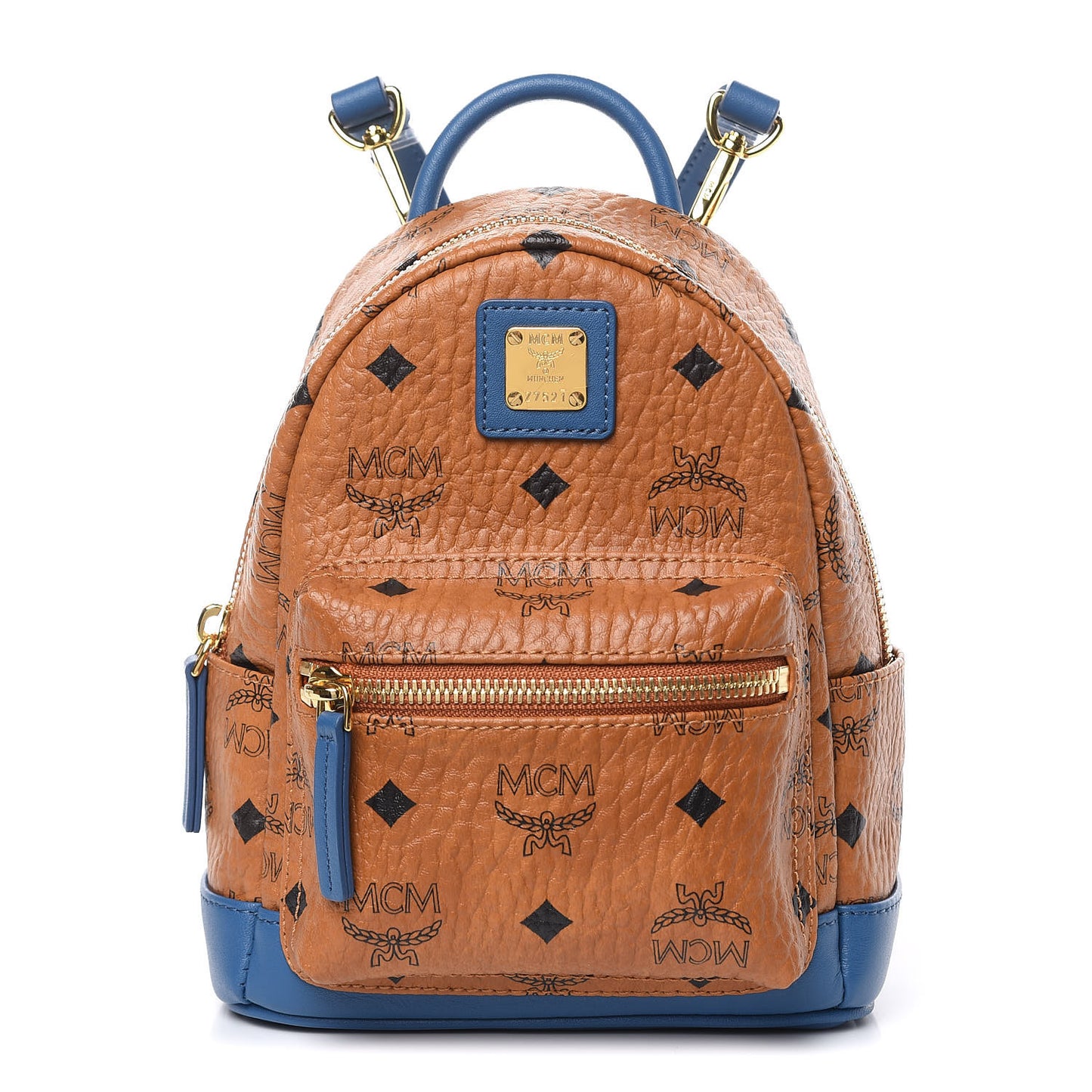 Visetos X-Mini Stark Backpack Cognac Blue