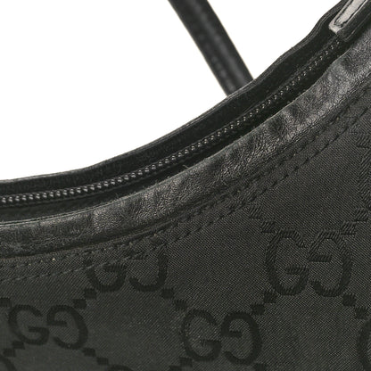 Gucci Monogram GG Clasp Hobo Black 11 of 14