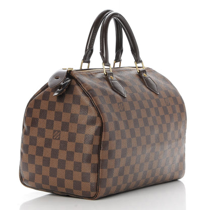 Louis Vuitton Damier Ebene Speedy 30 3 of 11