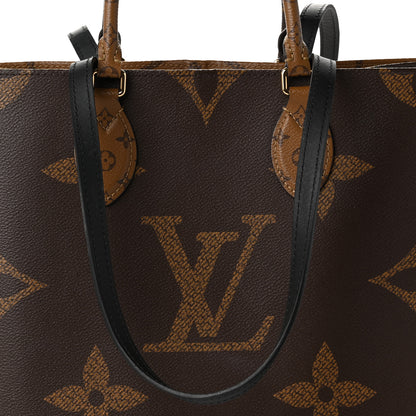 Louis Vuitton Reverse Monogram Giant Onthego MM 7 of 9