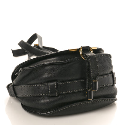 Chloe Calfskin Mini Marcie Round Crossbody Bag Black 4 of 18