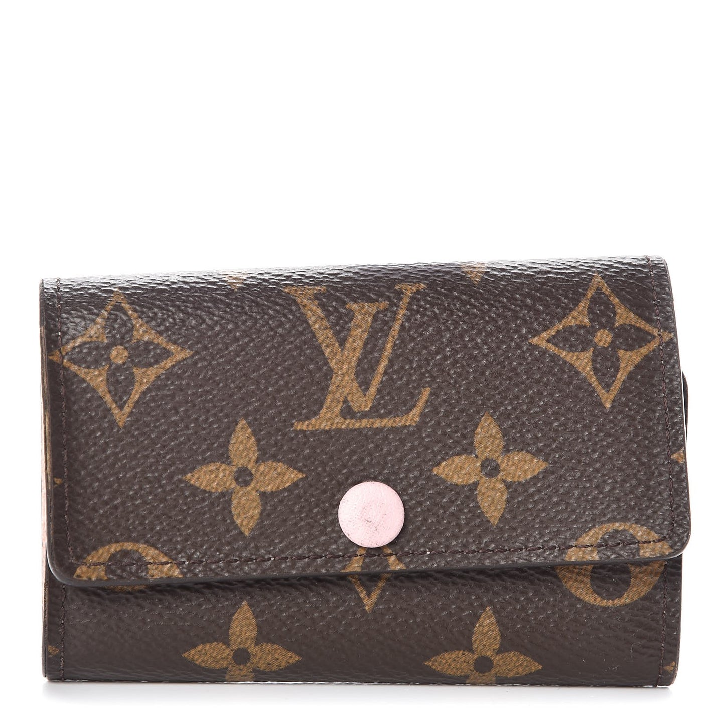 Monogram Multicles 6 Key Holder Rose Ballerine