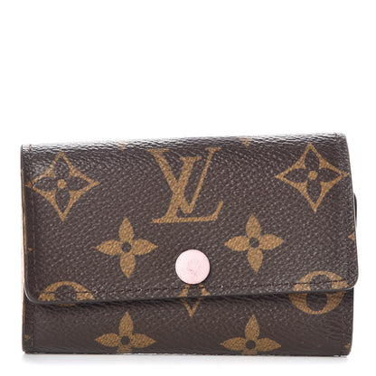 Louis Vuitton Monogram Multicles 6 Key Holder Rose Ballerine 1 of 8