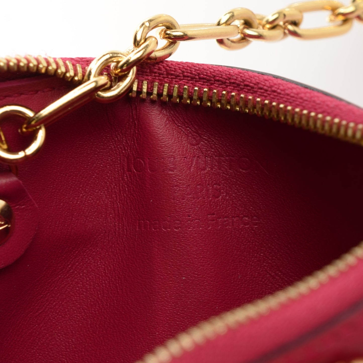 Vernis Key Pouch Rose Indien