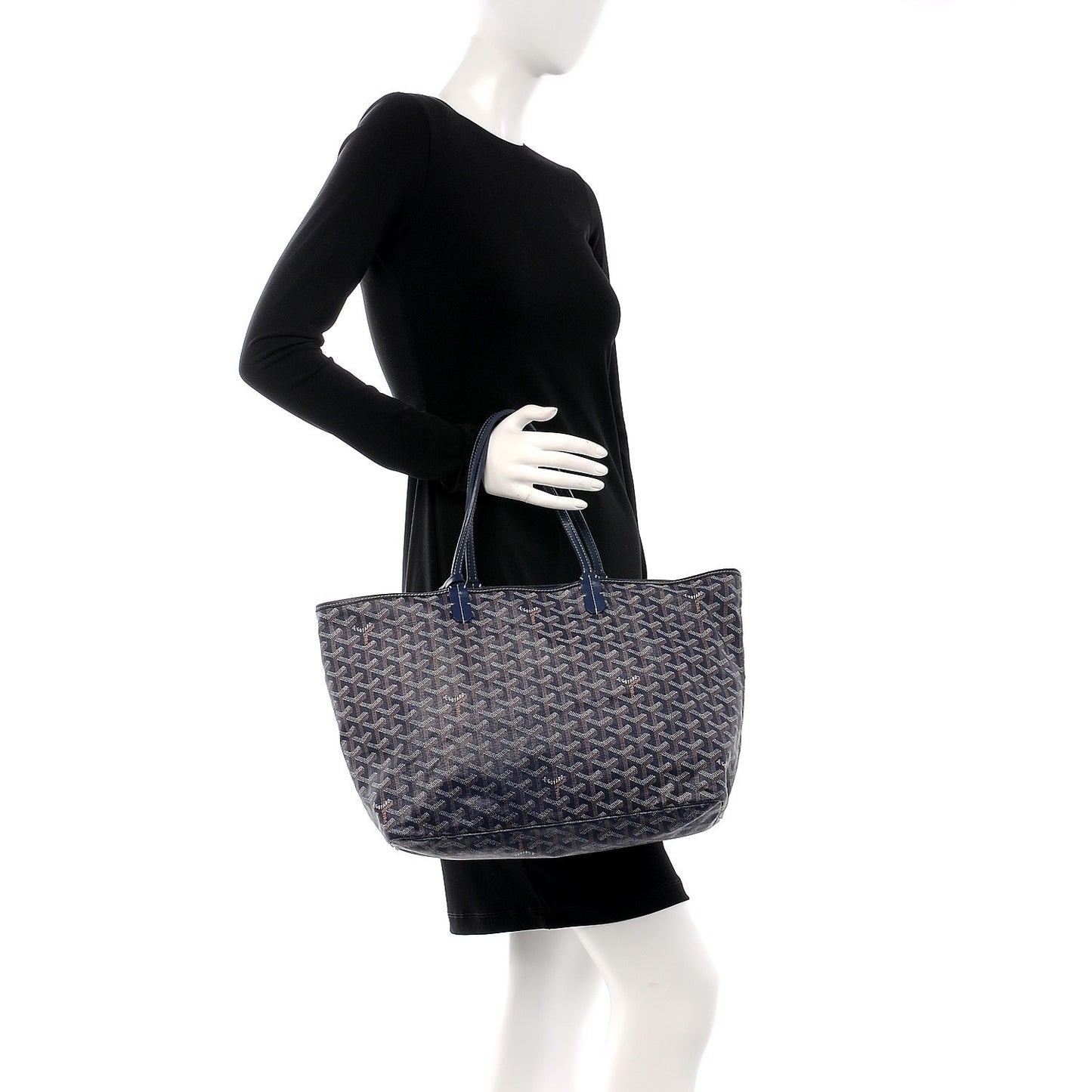 Goyardine Saint Louis PM Navy