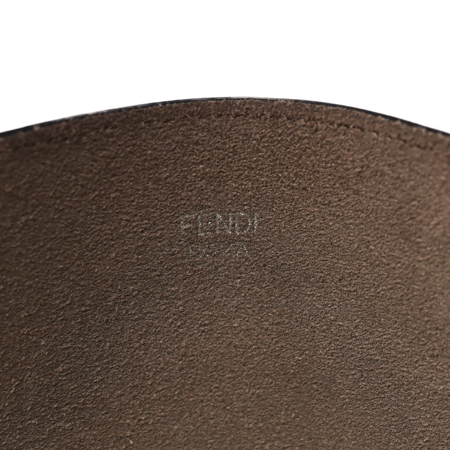 Fendi Vitello Vienna Enamel F is Fendi Shopping Tote Fiamma Taupe 7 of 11