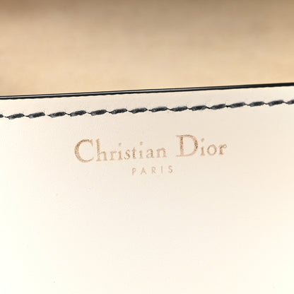 Christian Dior Smooth Calfskin Dio(r)evolution Flap Clutch White 6 of 6