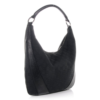 Gucci Small GG Canvas Hobo Black 3 of 7