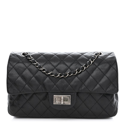 Chanel Lambskin Quilted Medium Hybrid Reissue Flap Black 1 of 11
