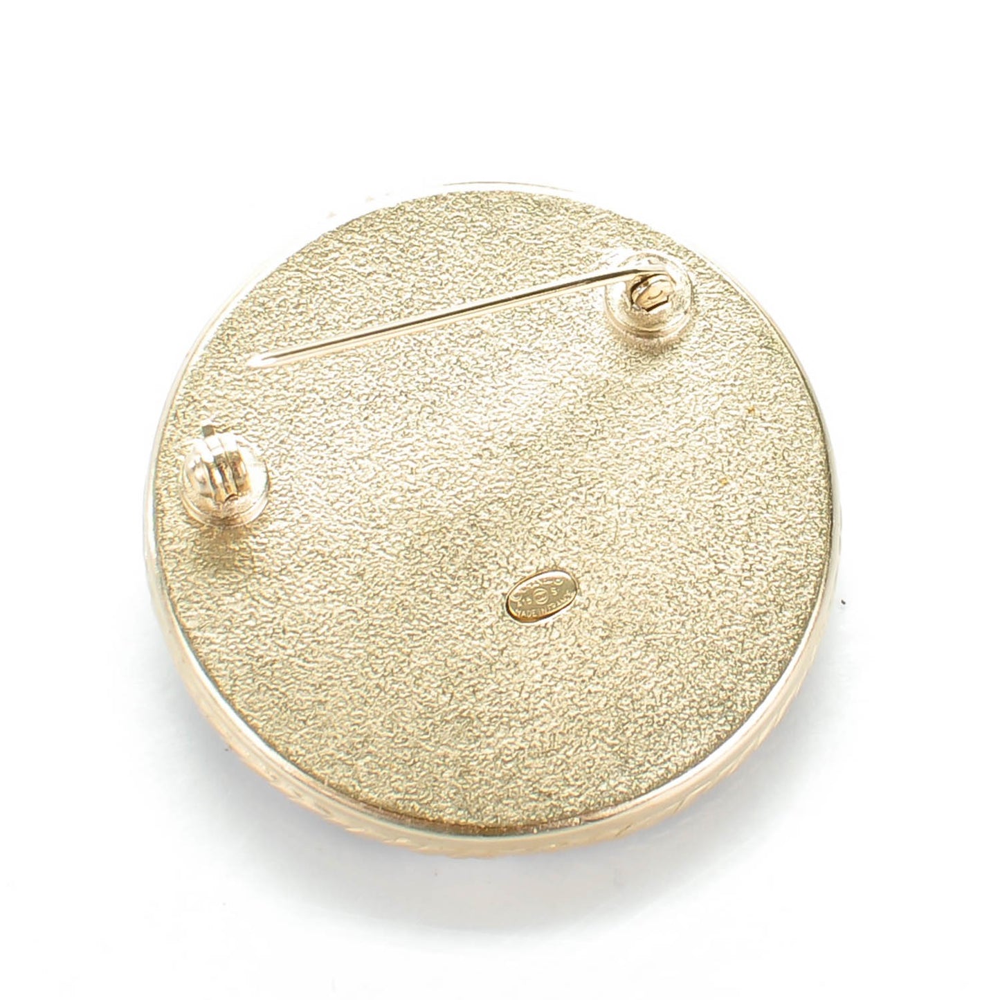 Coco Feministe Maize Feminine Pearl Brooch Gold
