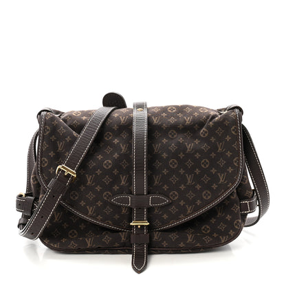 Louis Vuitton Monogram Mini Lin Saumur Ebene 1 of 9