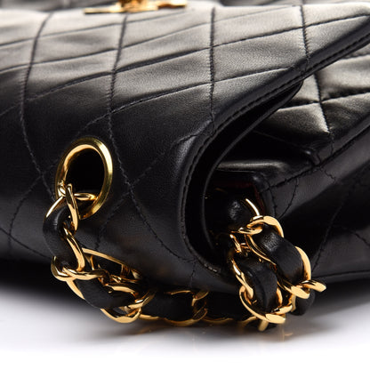 Chanel Lambskin Quilted Small Double Flap Black 15 of 15