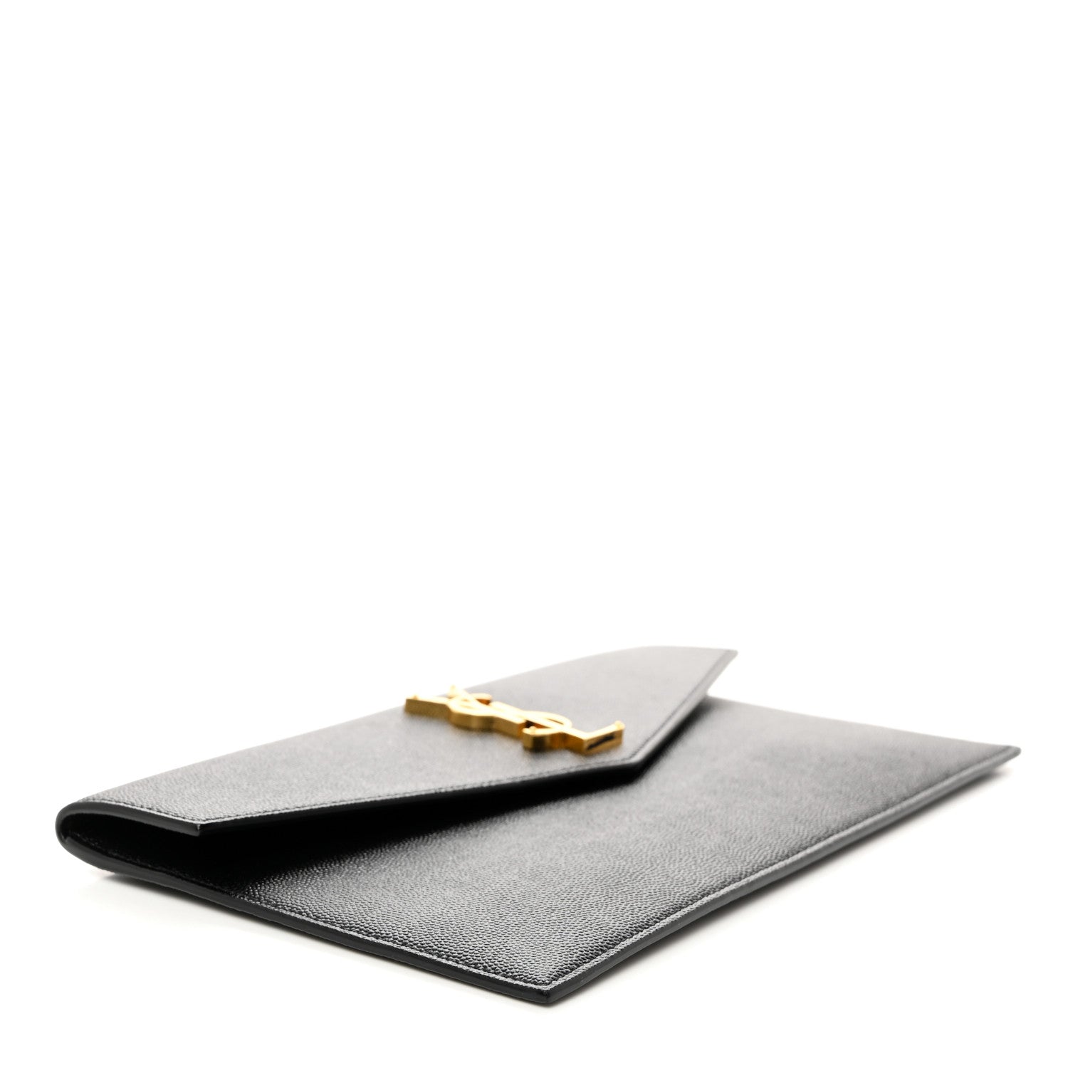 Saint Laurent Grain De Poudre Uptown Pouch Black 4 of 8