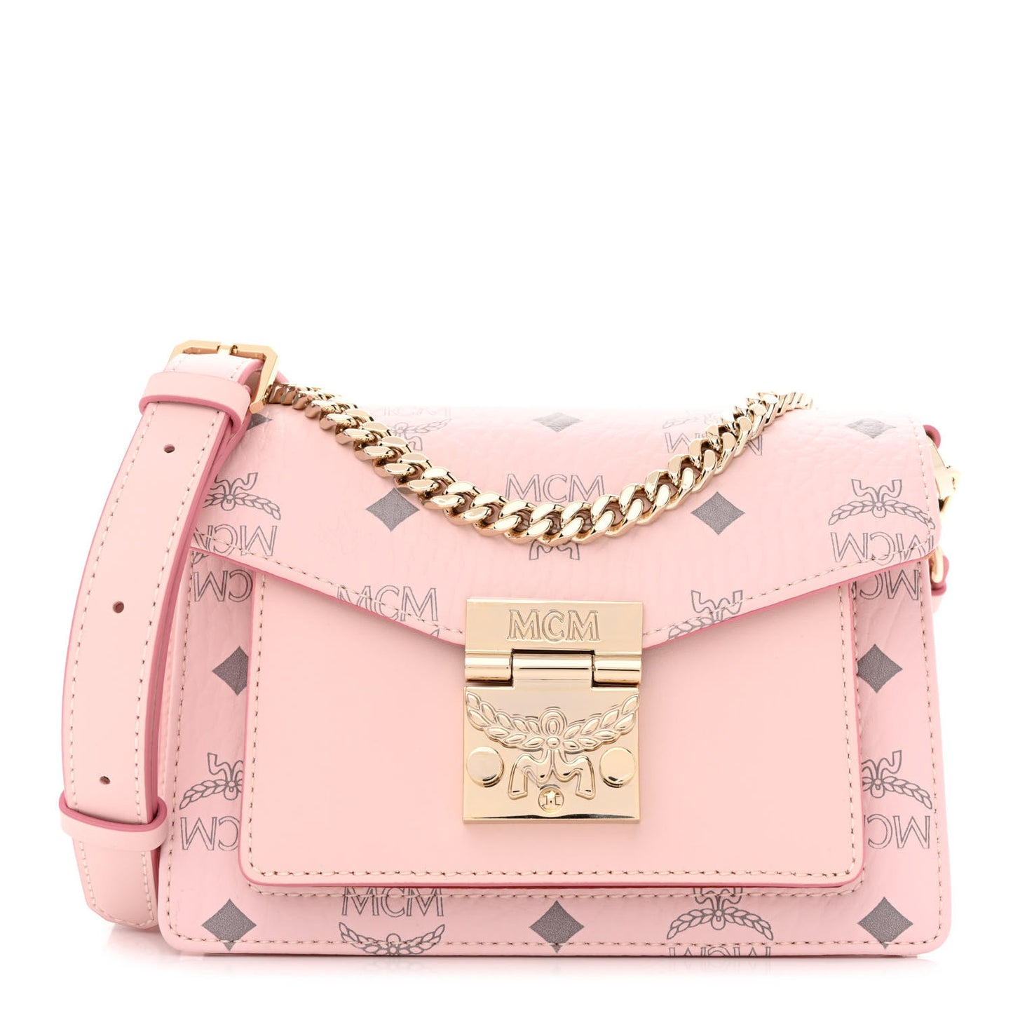Visetos Mini Patricia Crossbody Bag Powder Pink