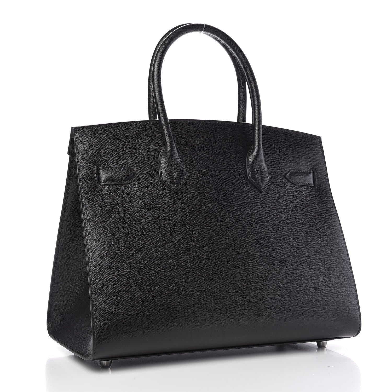 Hermes Madame Calfskin Birkin Sellier 30 Black 3 of 11