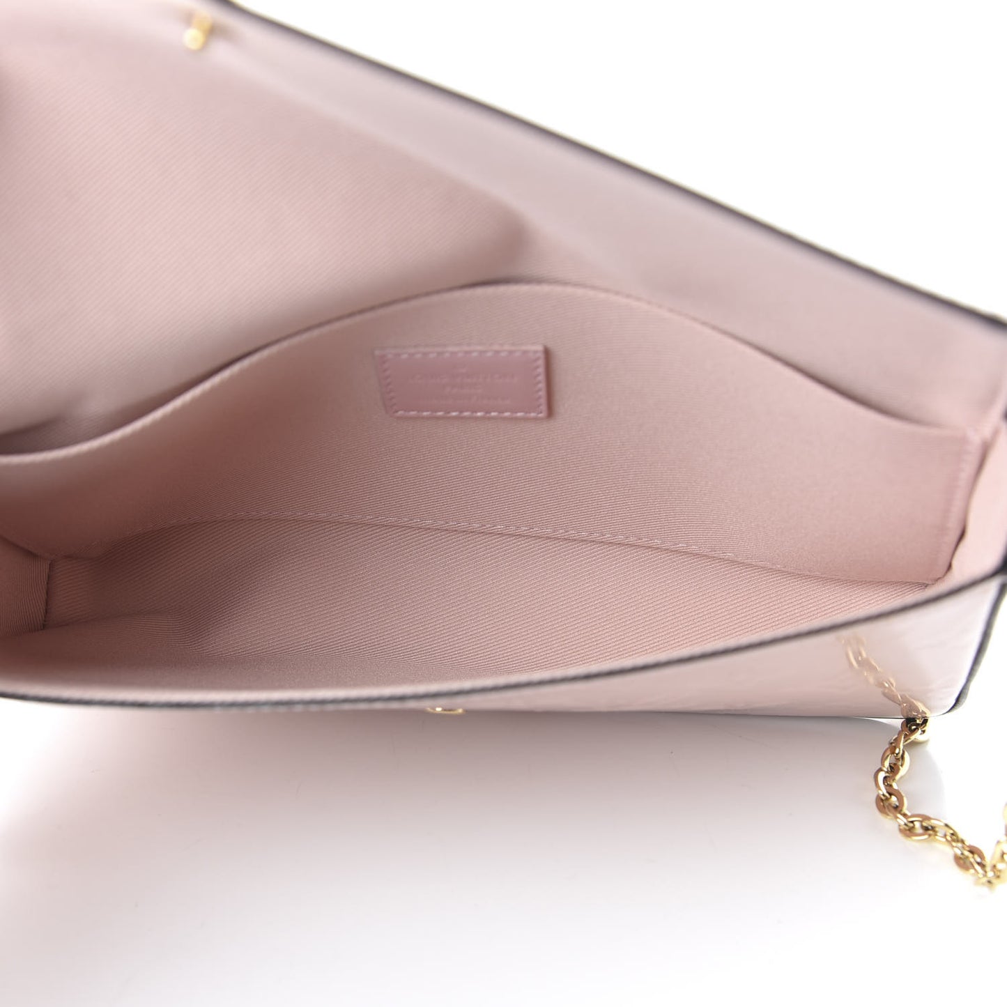 Vernis Felicie Chain Wallet Rose Ballerine