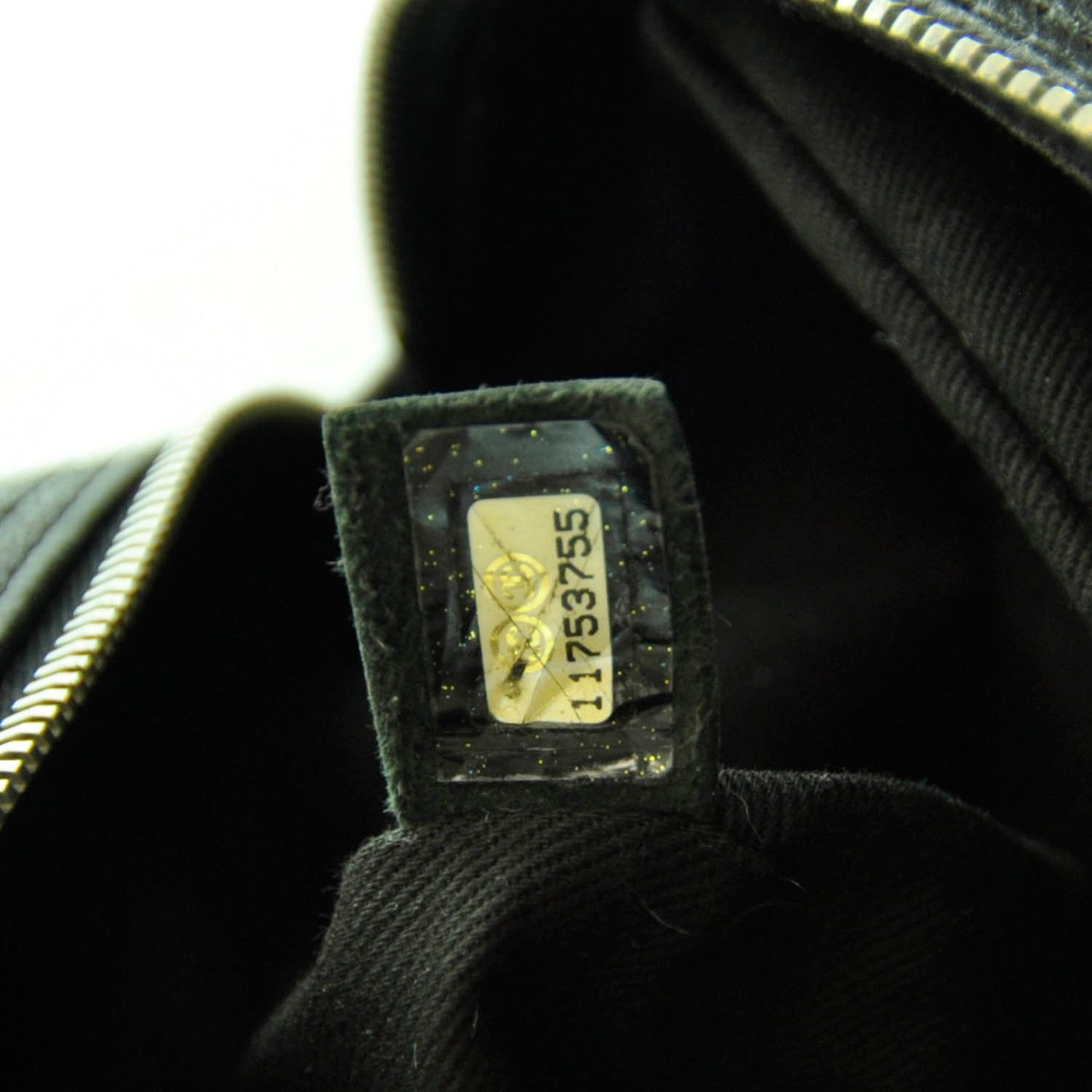Caviar Diamond Stitch Tote Black