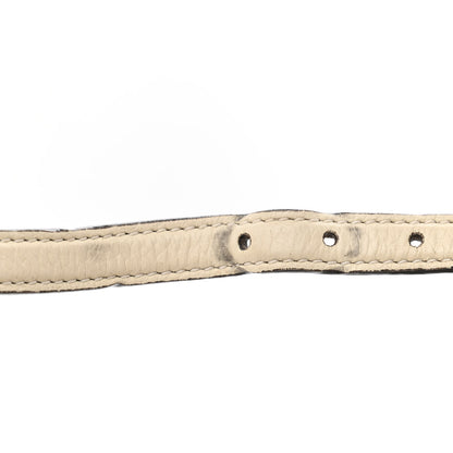 Gucci Cellarius Calfskin Medium Bamboo Daily Top Handle Bag Mystic White 14 of 14
