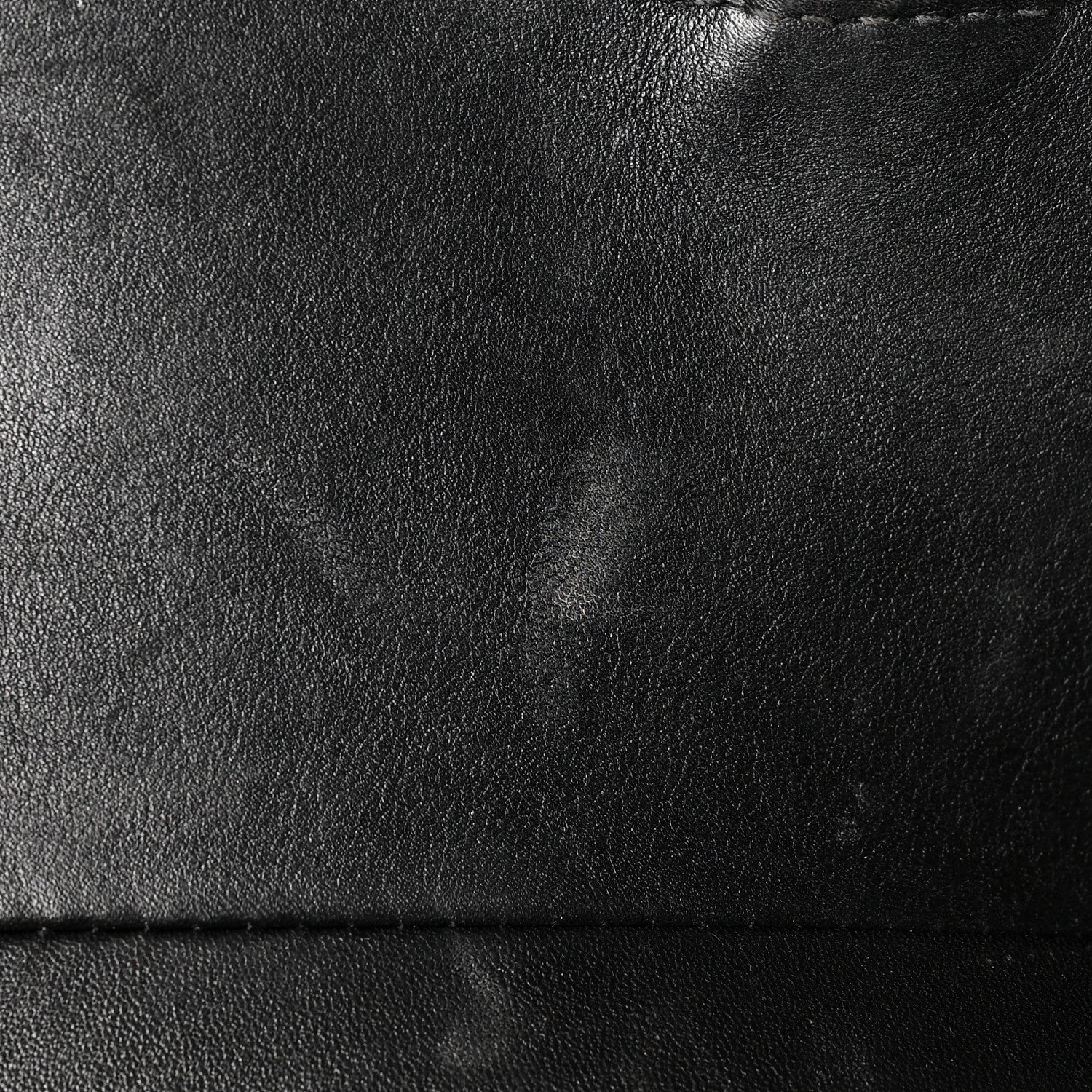Christian Dior Calfskin Embossed Oblique Saddle Bag Black 12 of 13