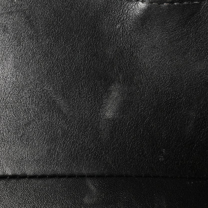 Christian Dior Calfskin Embossed Oblique Saddle Bag Black 12 of 13