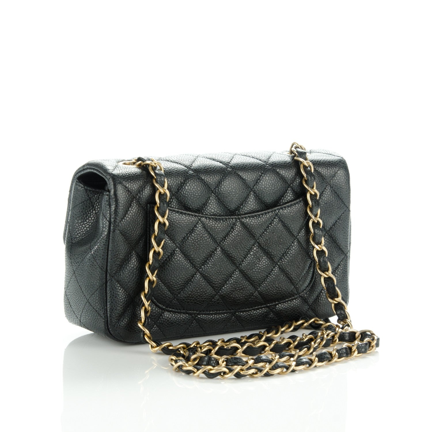 Chanel Caviar Quilted Mini Rectangular Flap Black 3 of 7