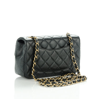 Chanel Caviar Quilted Mini Rectangular Flap Black 3 of 7