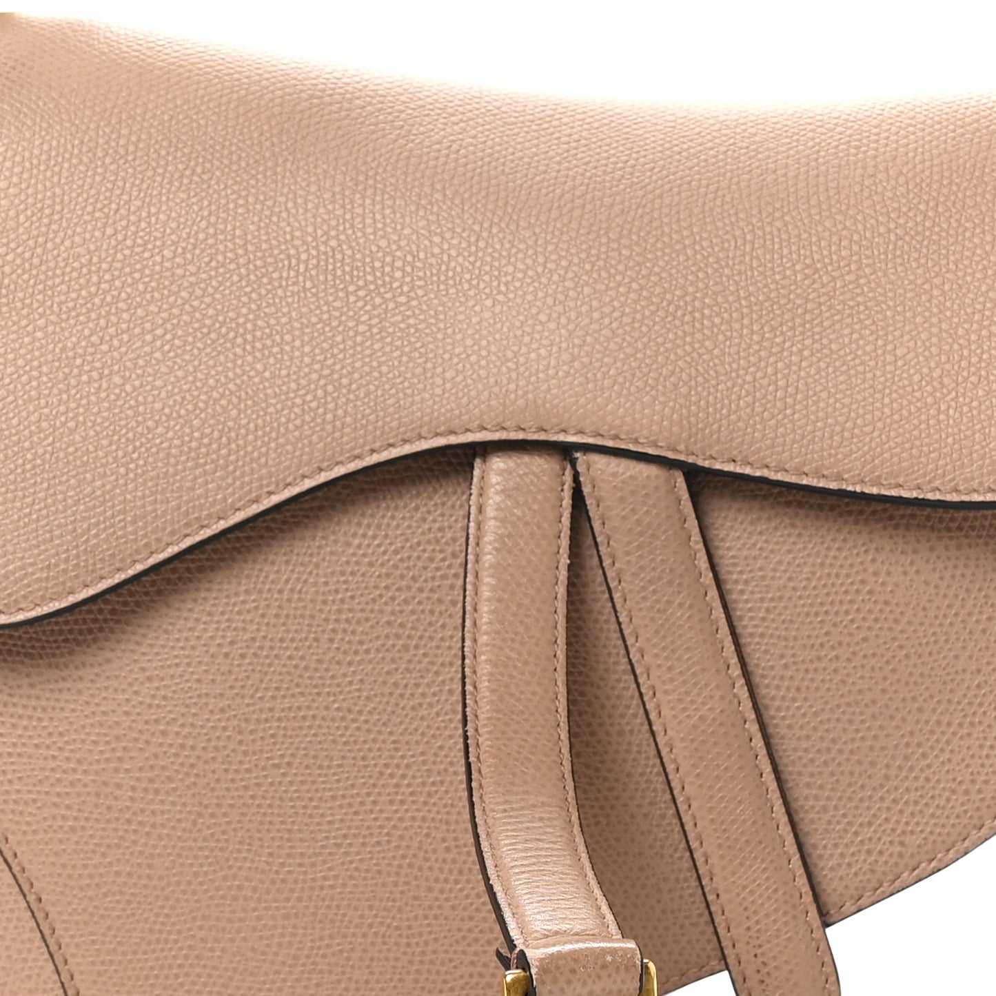 Grained Calfskin Saddle Bag Fard