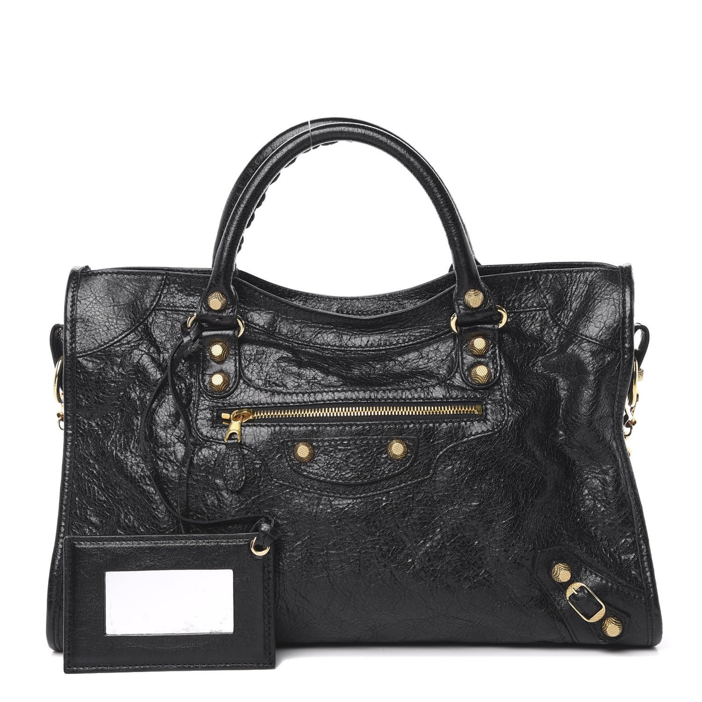 Agneau Giant 12 Gold Hardware City Black