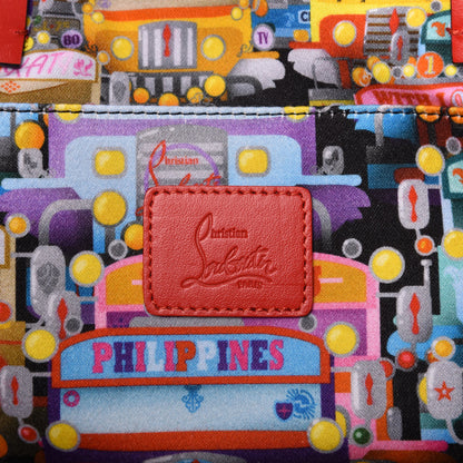 Christian Louboutin Satin Embellished Manilacaba Tote Multicolor 8 of 9