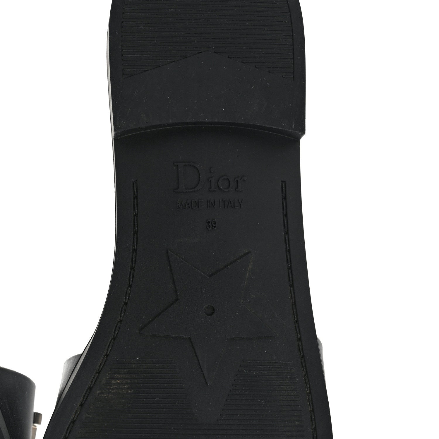 Christian Dior Calfskin Dio(r)evolution 10mm Slide Sandals 39 Black 6 of 11