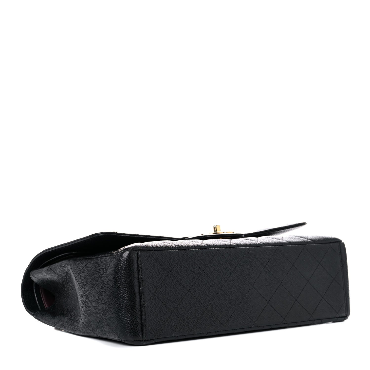 Chanel Caviar Quilted Maxi Double Flap Black 4 of 13