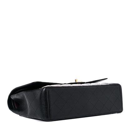 Chanel Caviar Quilted Maxi Double Flap Black 4 of 13