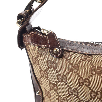 Gucci Monogram Pelham Studded Shoulder Bag Brown 17 of 19