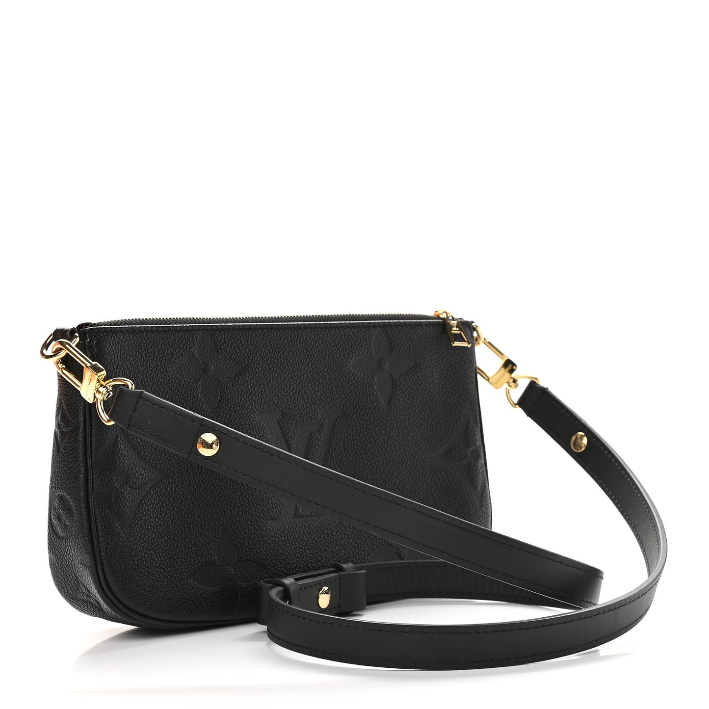 Empreinte Monogram Giant Multi Pochette Accessories Large Pochette Black