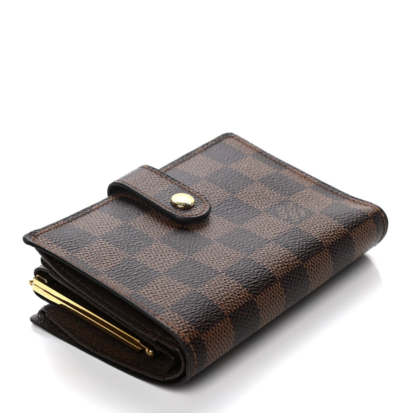 Damier Ebene French Purse Wallet