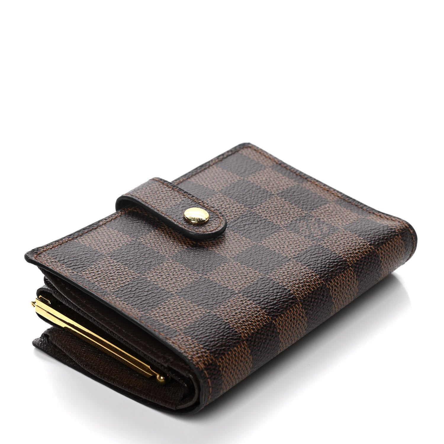 Louis Vuitton Damier Ebene French Purse Wallet 4 of 14