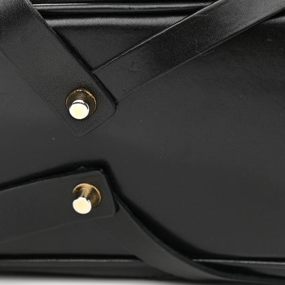 Burberry Soft Lambskin Bridle Calfskin Medium Gosford Hobo Black 14 of 19