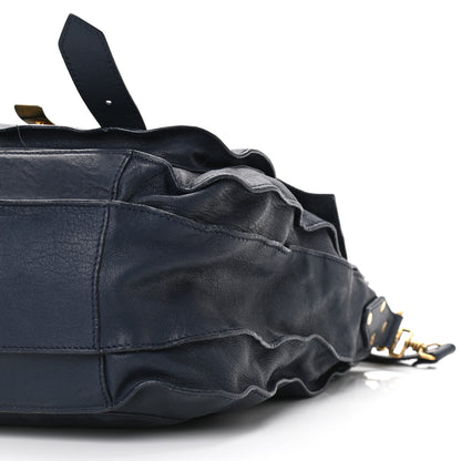 Proenza Schouler Lambskin Large PS1 Satchel Indigo 7 of 13