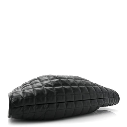 Gucci Calfskin Quilted Large Deco Tote Bag Black 4 of 12