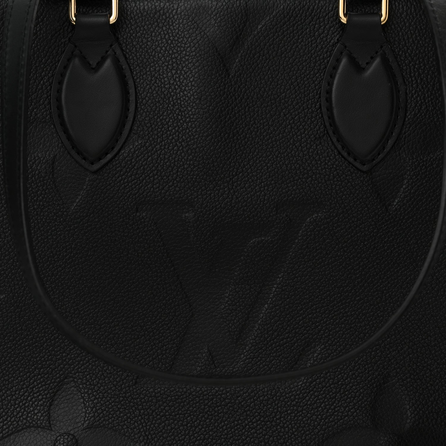 Louis Vuitton Empreinte Monogram Giant OnTheGo MM Black 7 of 13