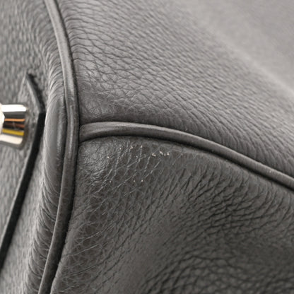 Hermes Togo Horseshoe Birkin 35 Graphite Vert Bengale 14 of 20