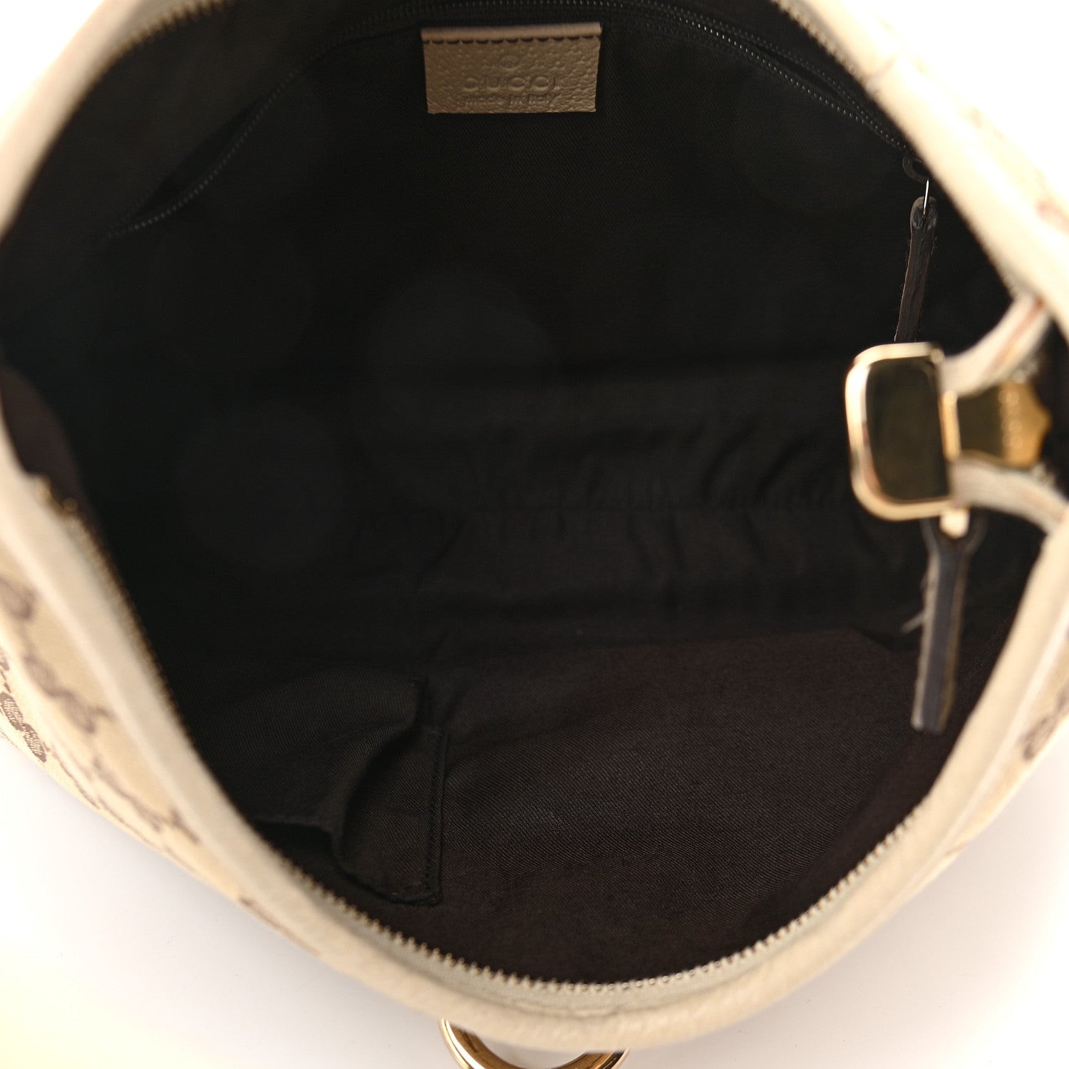 Gucci Monogram Medium Abbey D Ring Hobo Off White 5 of 11