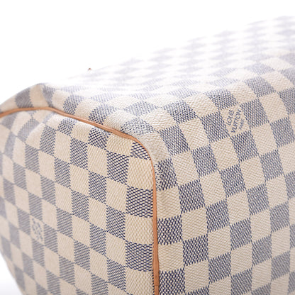 Louis Vuitton Damier Azur Speedy 30 11 of 14