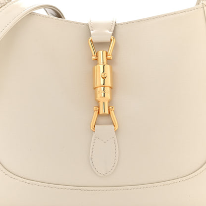 Gucci Boarded Dyana Lux Calfskin Small Jackie 1961 Hobo Mystic White 8 of 11