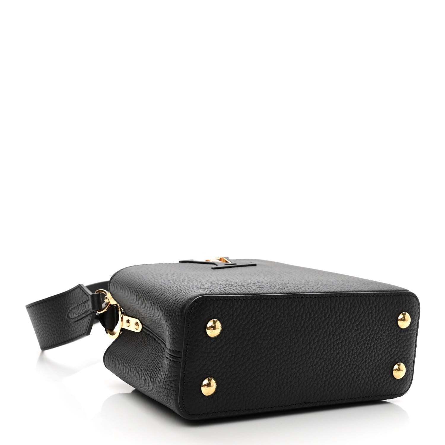 Louis Vuitton Taurillon Mini Capucines Black 4 of 9