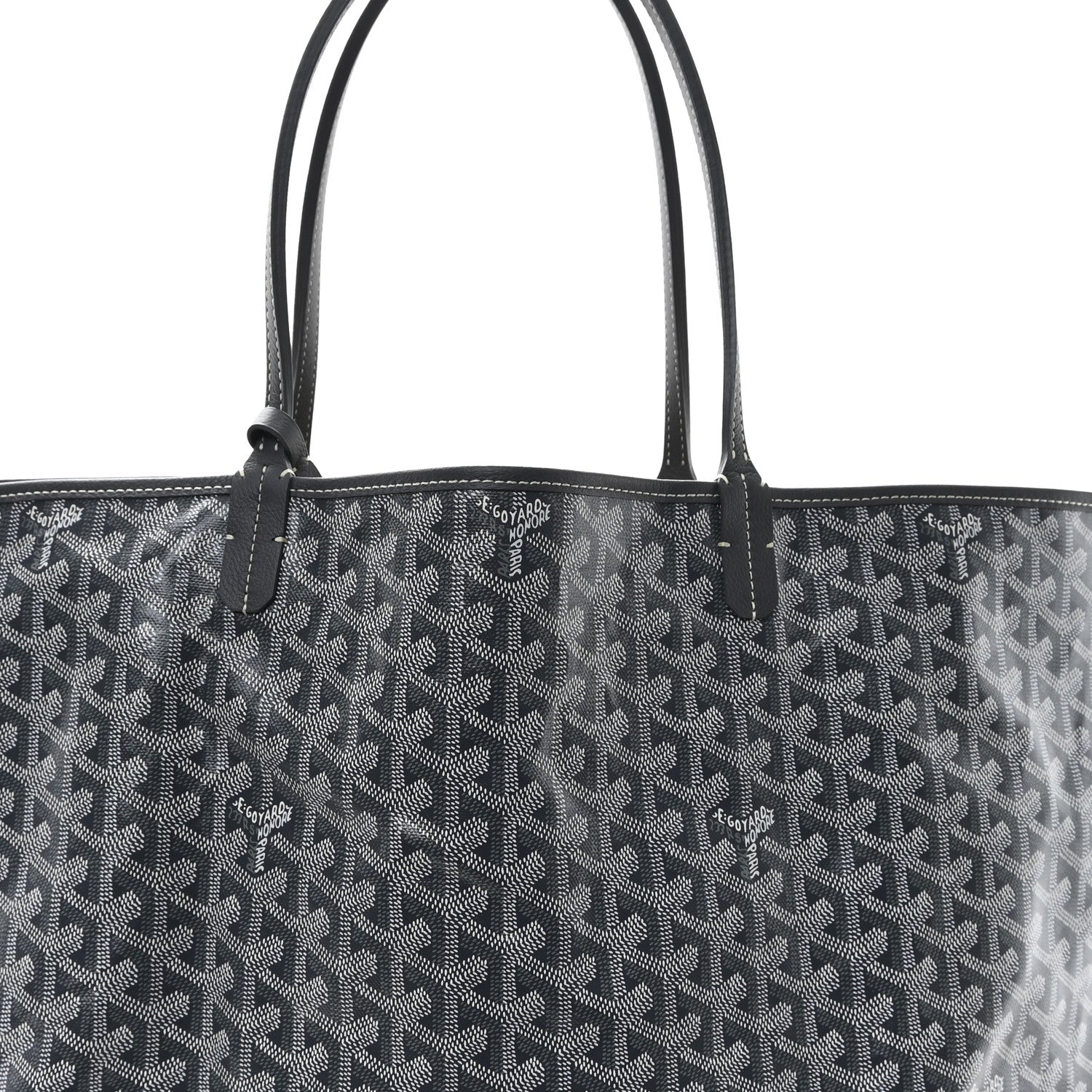 Goyard Goyardine Saint Louis GM Grey 9 of 11