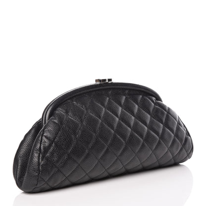 Chanel Caviar Quilted Timeless Clutch Black 3 of 12