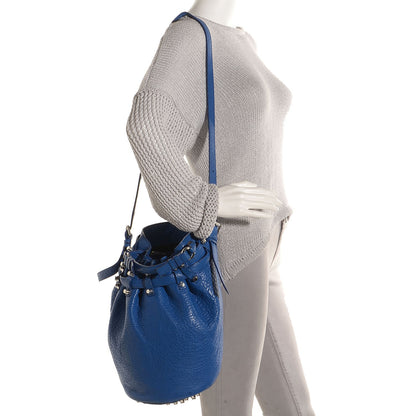 Alexander Wang Pebbled Lambskin Diego Royal Blue 2 of 6
