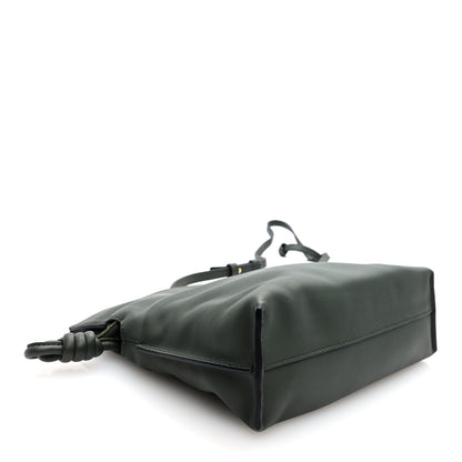 Loewe Calfskin Mini Flamenco Knot Clutch Vintage Khaki 4 of 9