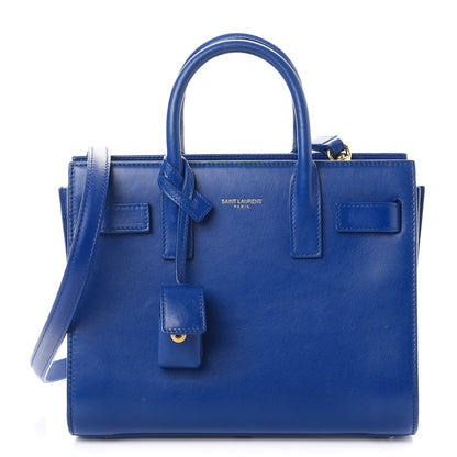 Saint Laurent Calfskin Nano Sac De Jour Royal Blue 1 of 7